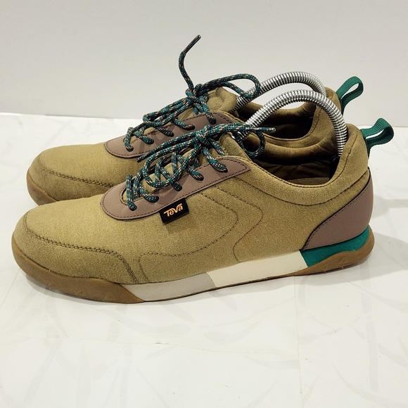 Teva Wyldland Aloe Olive Green Hiking  Outdoor Canvas Women's Shoes  9.5 - Picture 4 of 9